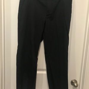 Banana Republic Stretch Black Capri size 14